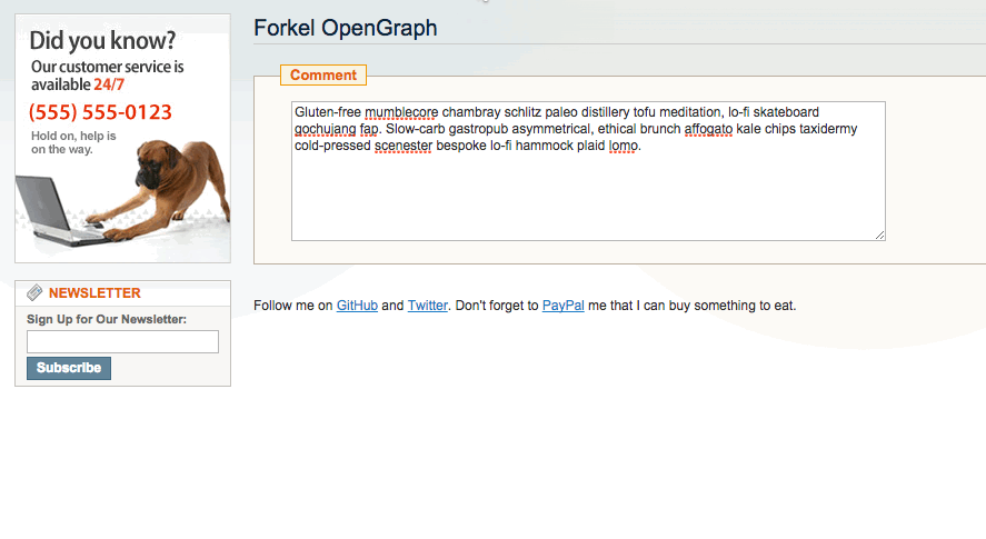 Forkel OpenGraph - Frontend - Video