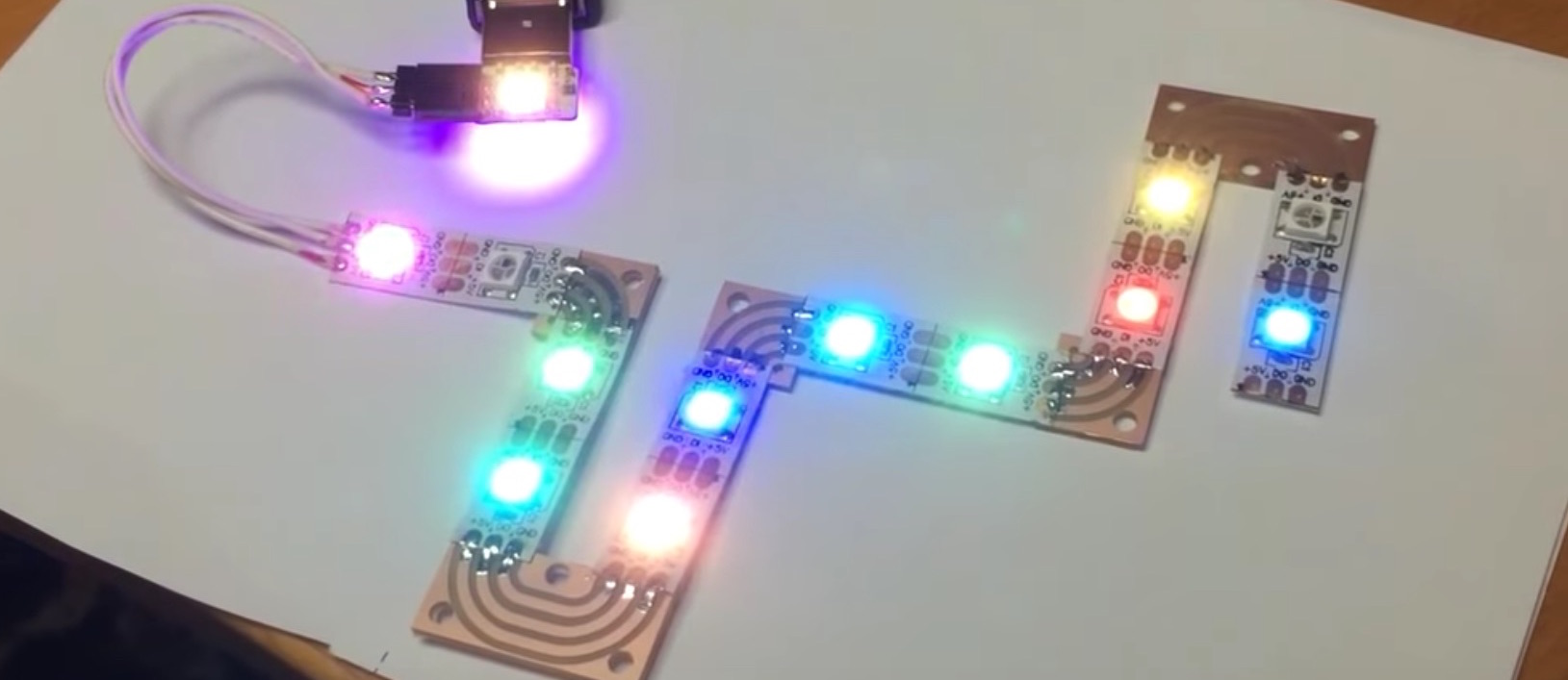 NeoJoints board, published by todbot
