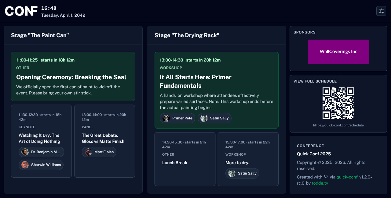 Display All Stages