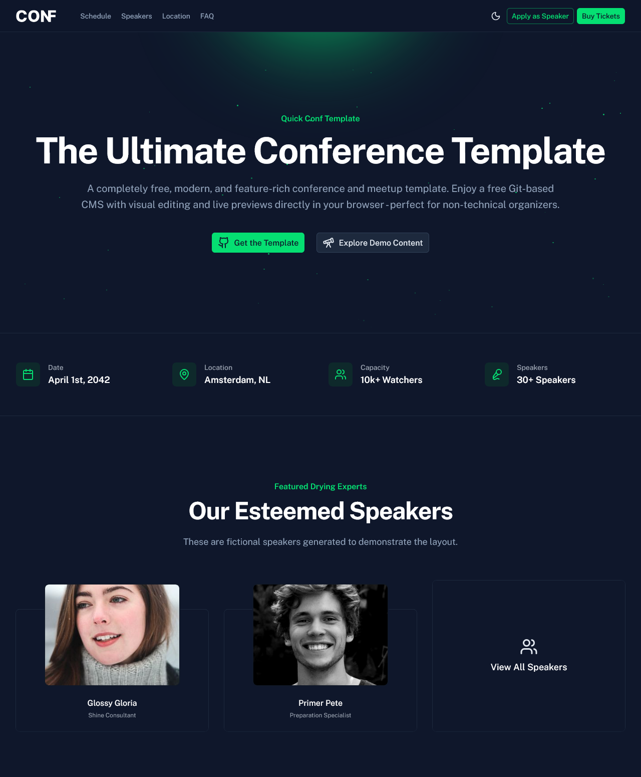 Landing Page