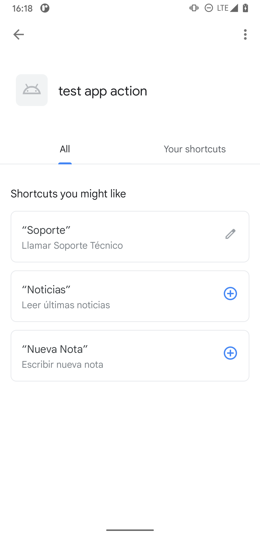 Shortcuts