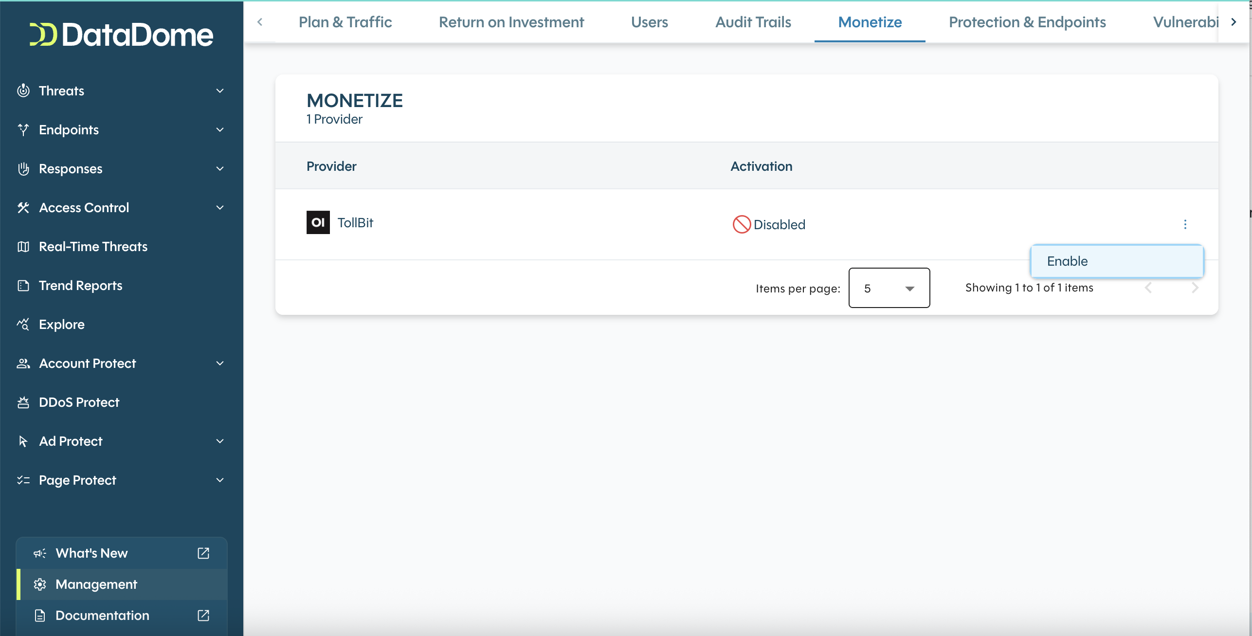 Integrations Datadome Service 1