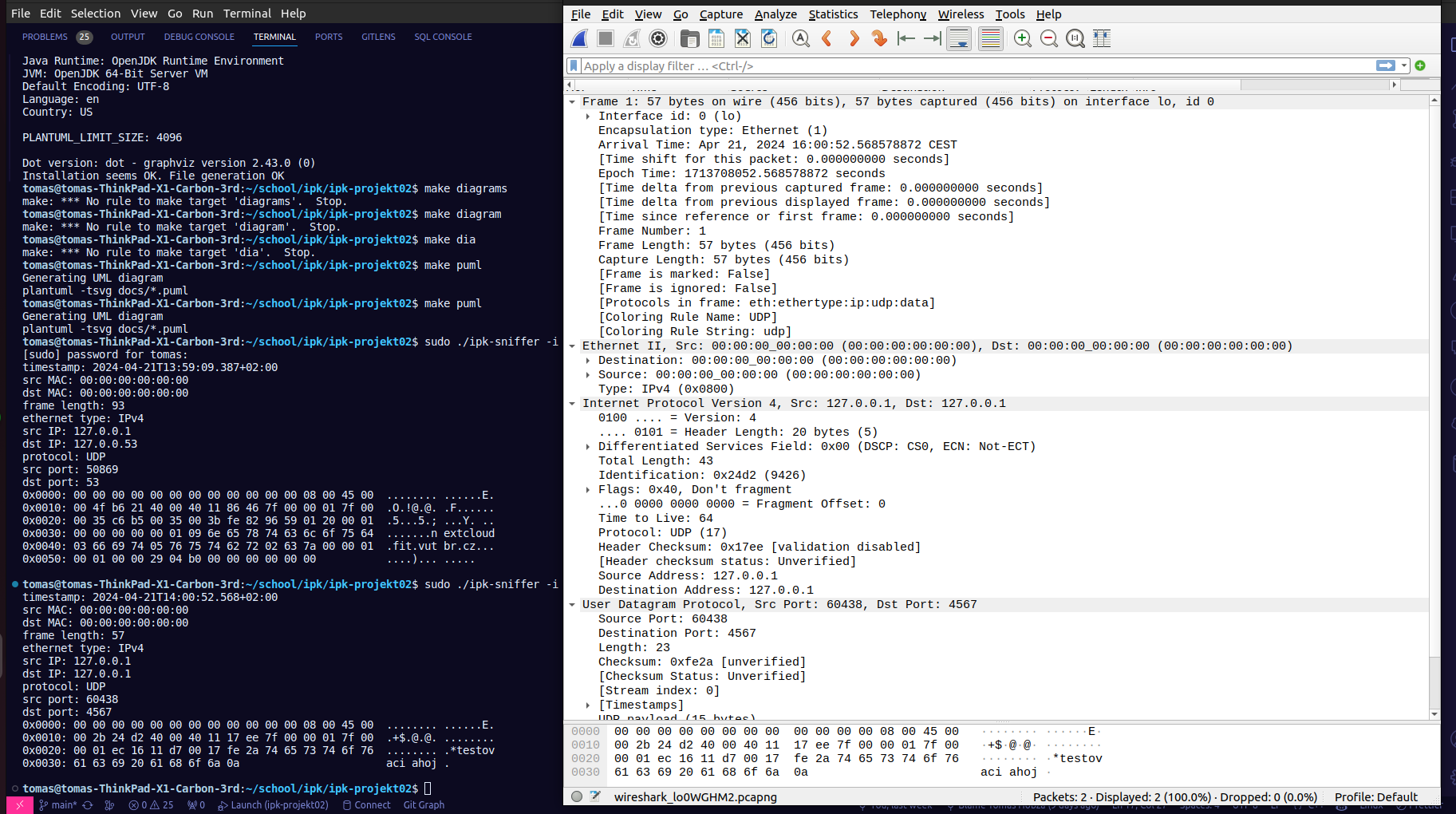 wireshark test