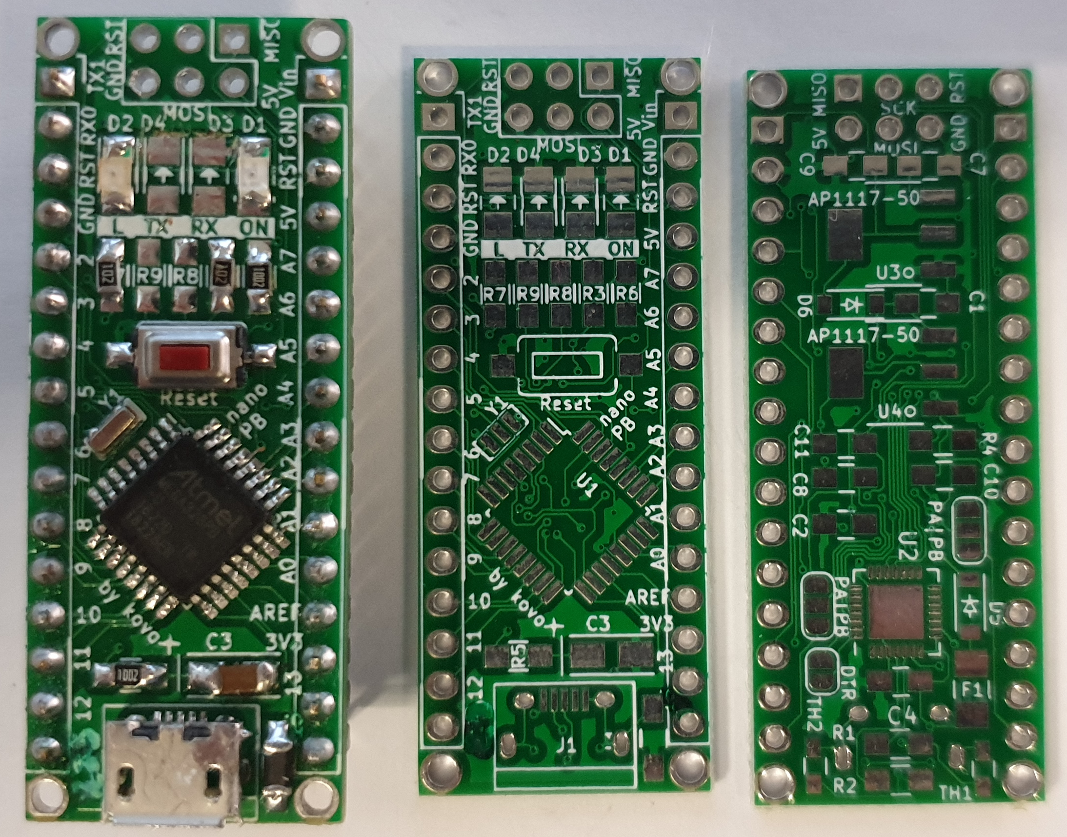 Arduino nanoPB, from the project README