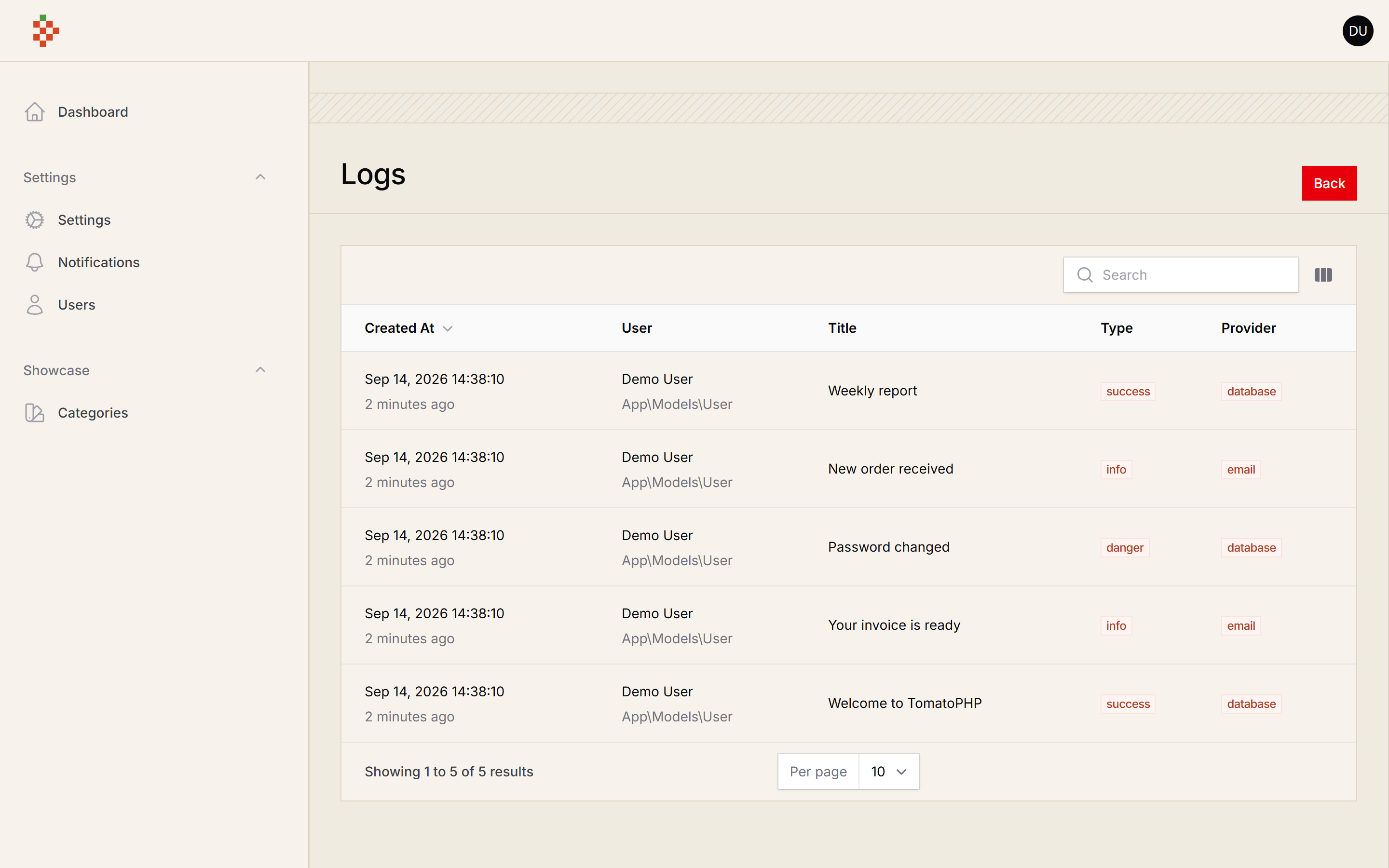 Logs
