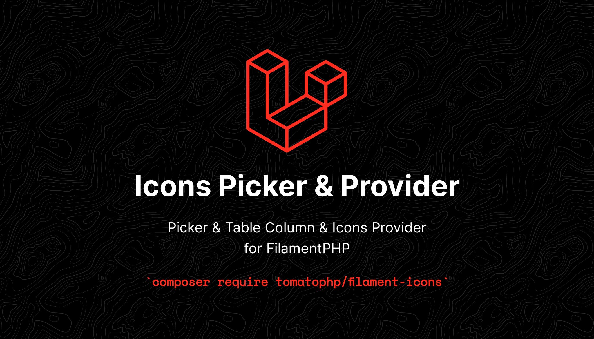 GitHub - tomatophp/filament-icons: Picker & Table Column & Icons ...