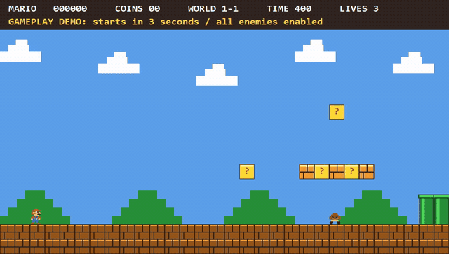Mario built with BitKindle