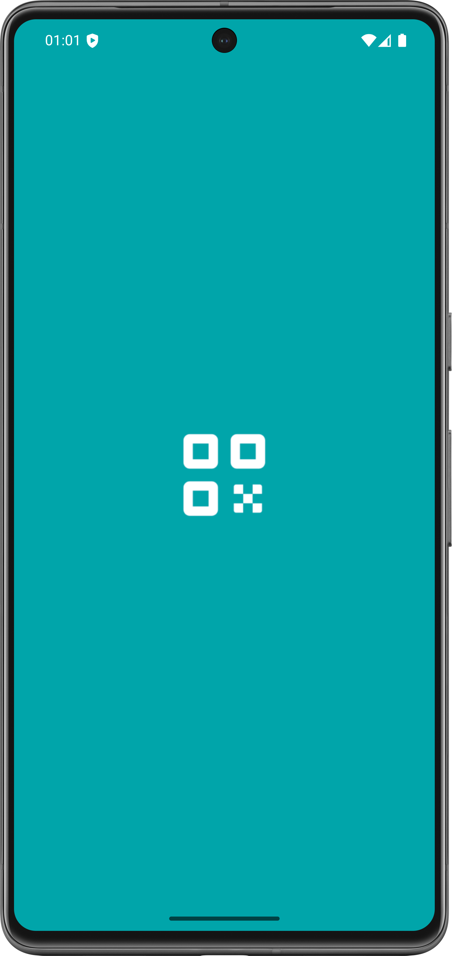 Screenshot 1 of Simple QR — opens full size