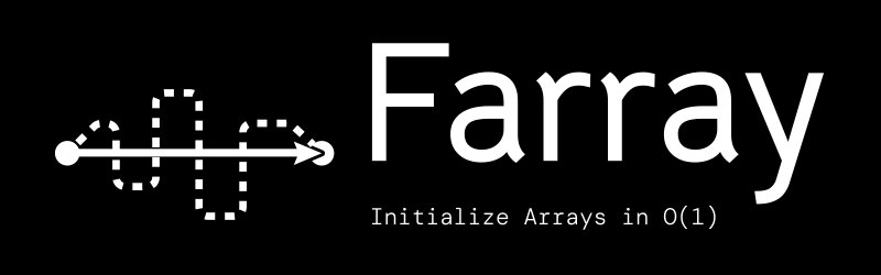 Farray logo: Initialize Arrays in O(1)