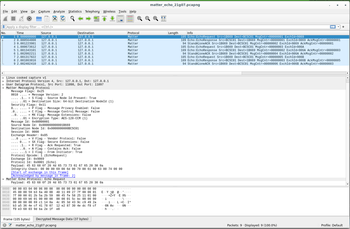 Matter Dissector Screenshot