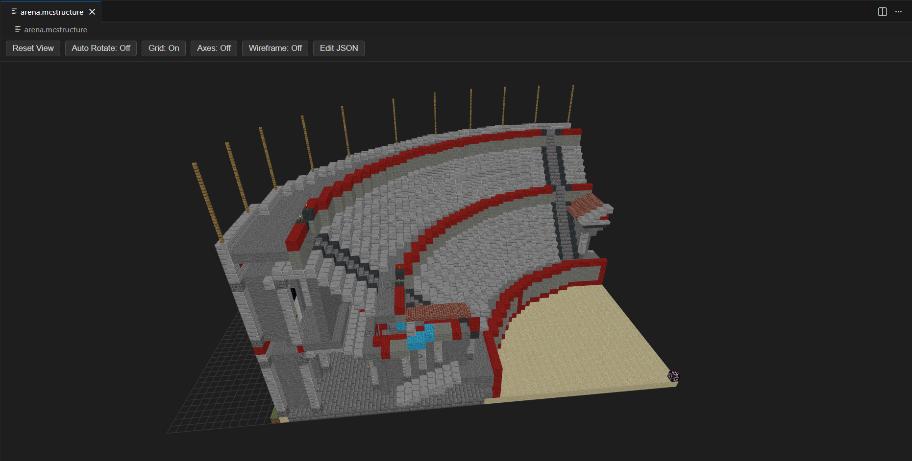 Preview a Minecraft Bedrock .mcstructure file