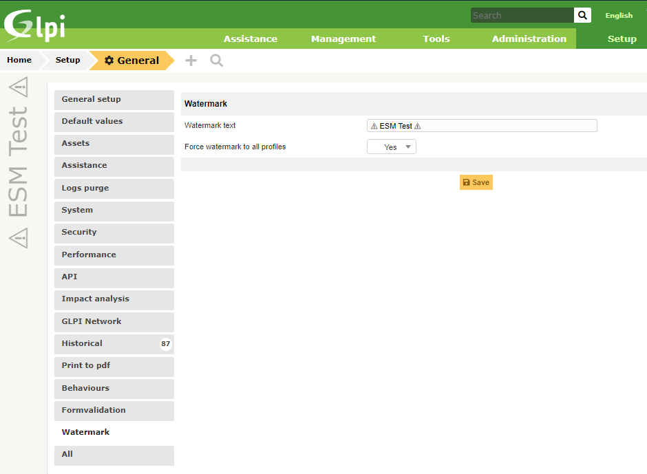 GitHub - tomolimo/watermark: To provide GLPI a watermark that shows up ...