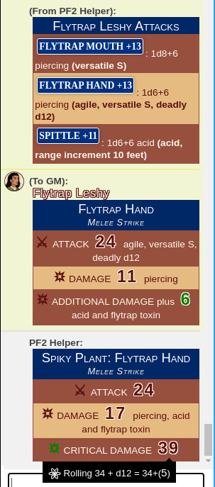 GitHub - tompudding/roll20_pf2_helper: A Roll20 API script for helping ...