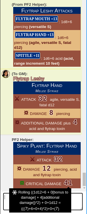 GitHub - tompudding/roll20_pf2_helper: A Roll20 API script for helping ...