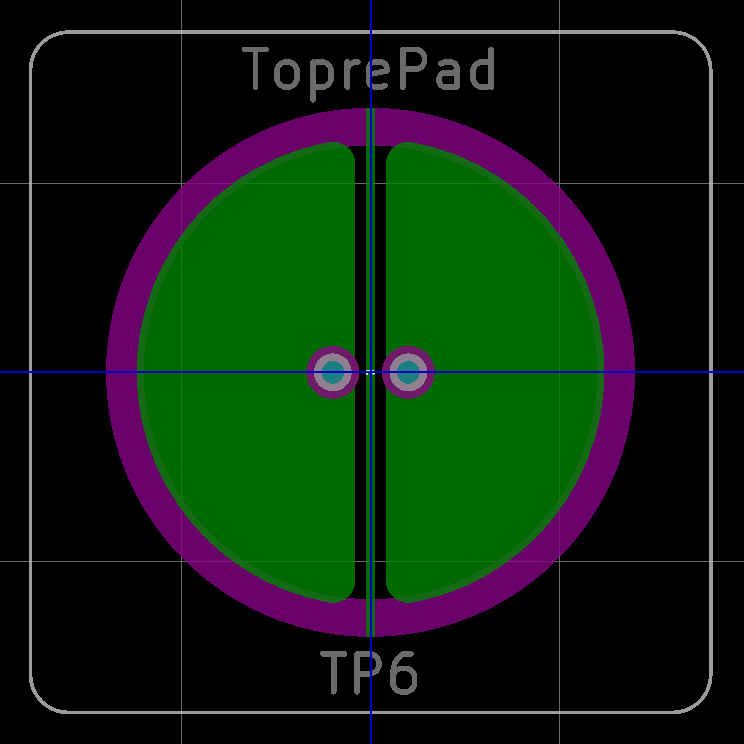 Topre footprint