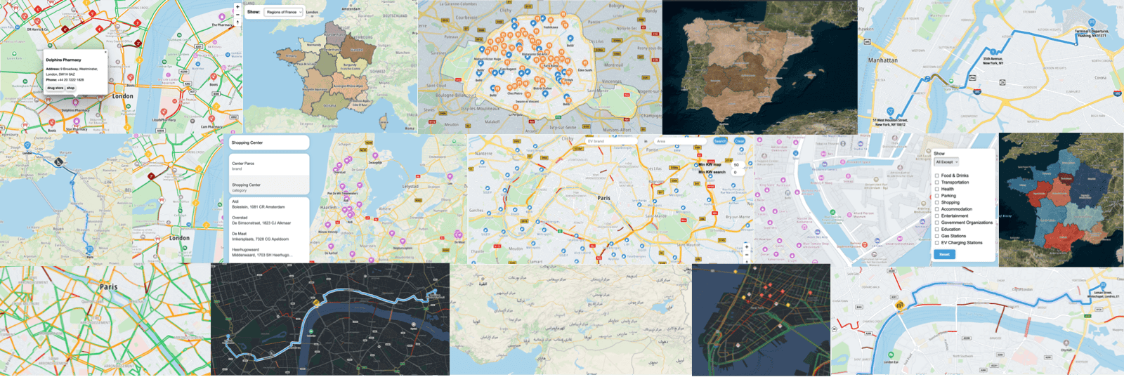 SDK Examples Collage