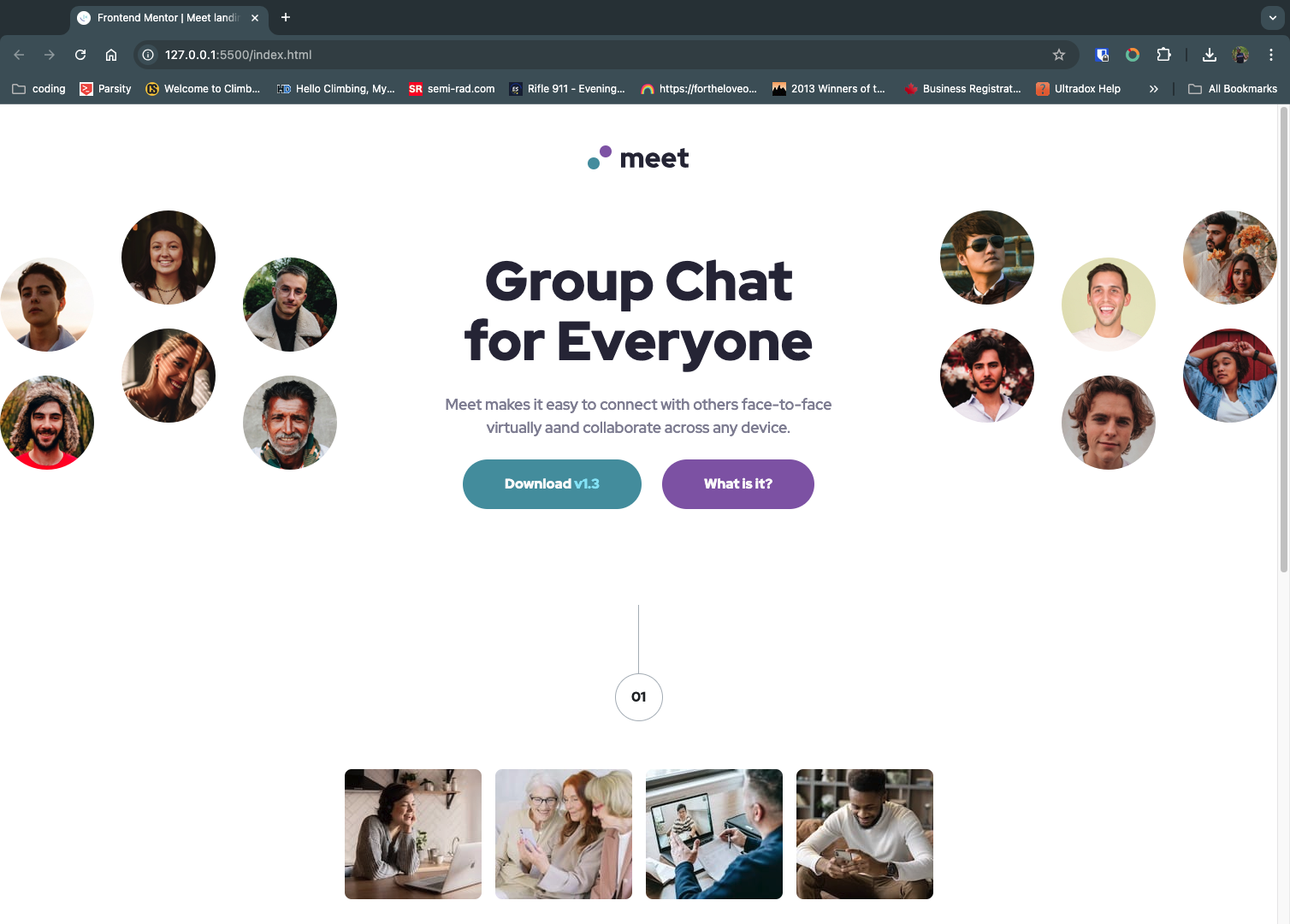 GitHub - tomwinskell/meetlandingpage