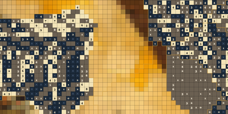 Giant grid, part solved