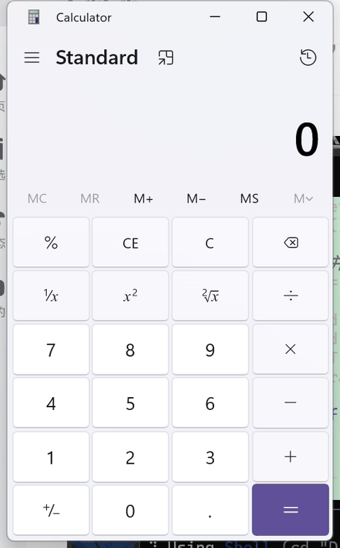 calculator demo