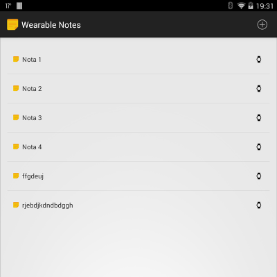 GitHub - tonimc/wearableNotes: Wearable Notes