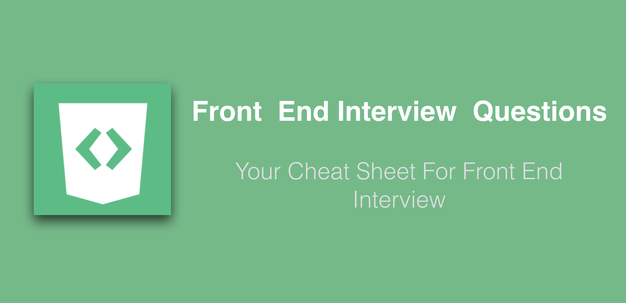 GitHub - tonyDx/front-end-interview-questions-cn: 最全面的高质量 前端 ( front ...