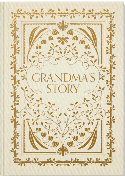 Grandma's Story keepsake journal cover