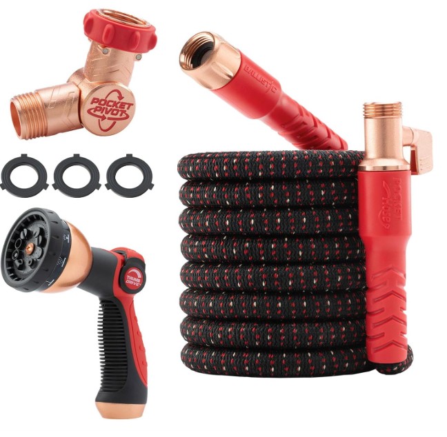 Pocket Hose Ballistic 50FT Expandable Garden Hose