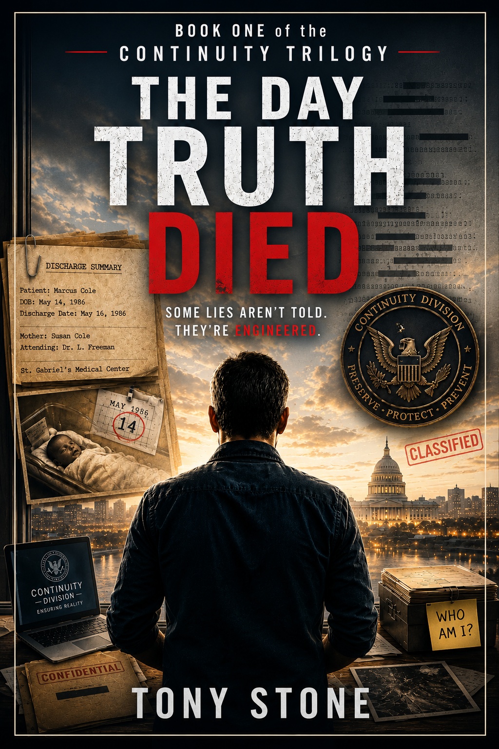 THE DAY TRUTH DIED BOOK 1 cover
