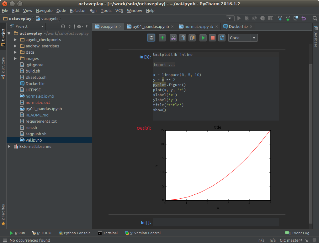 ipynb on pycharm