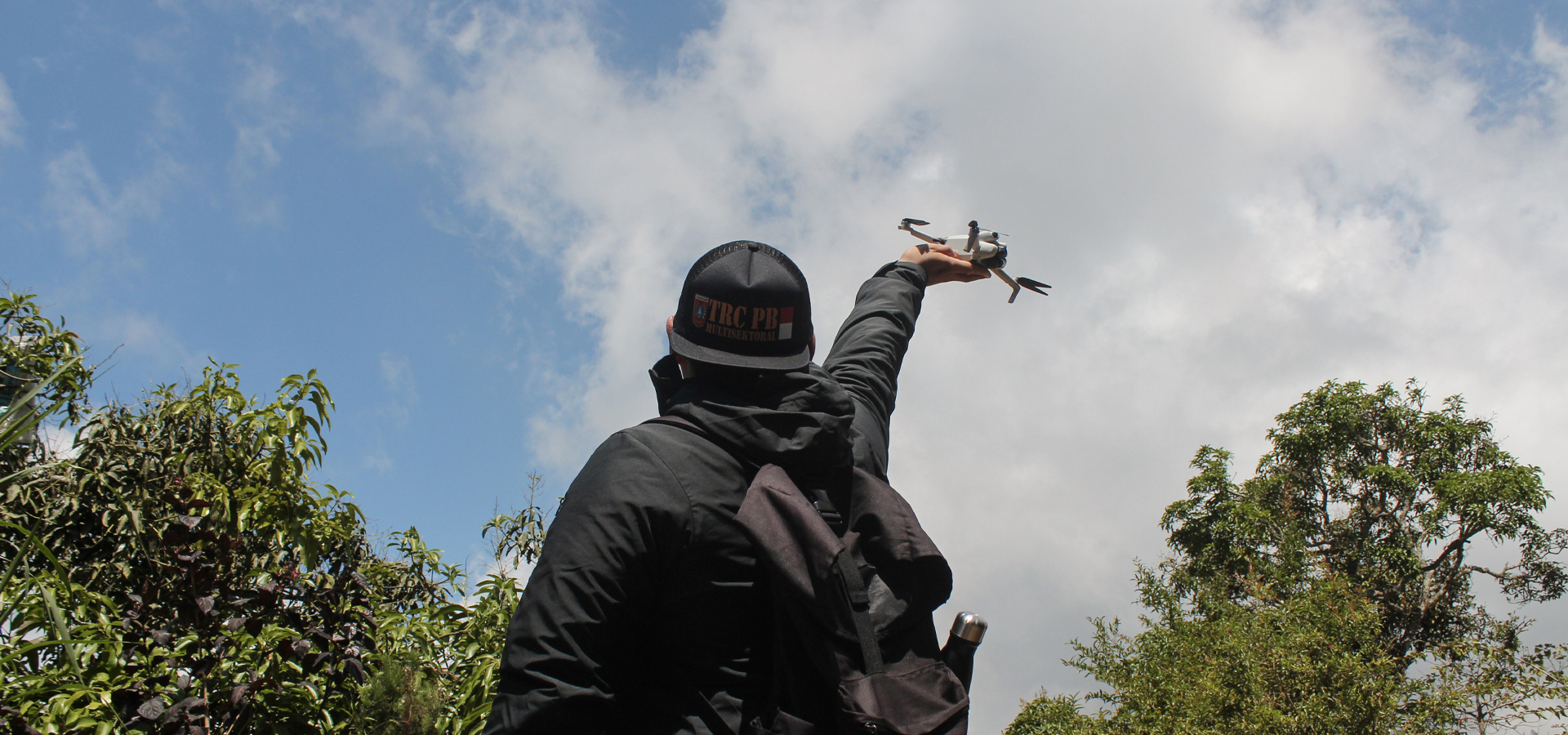 Drone mapping in Ban Village | Photo: Tony Liong / Open Mapping Hub - Asia-Pacific
