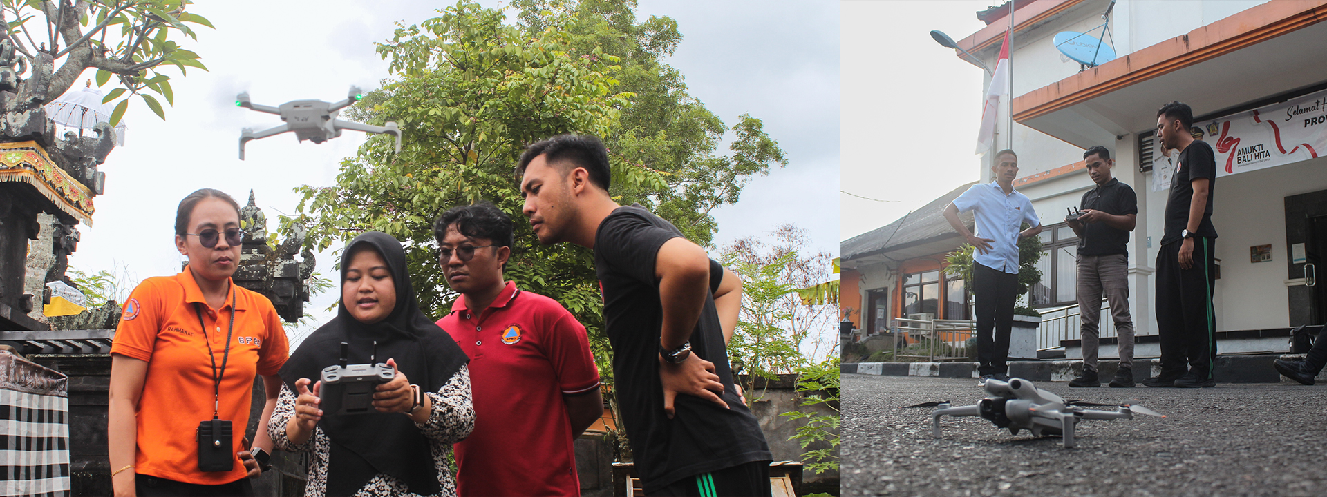 BPBD Karangasem staff participate in hands-on training on HOT’s E2E tools, facilitated in the local language by Open Mapping Gurus and the AP Hub team | Photo: Tony Liong / Open Mapping Hub - Asia-Pacific