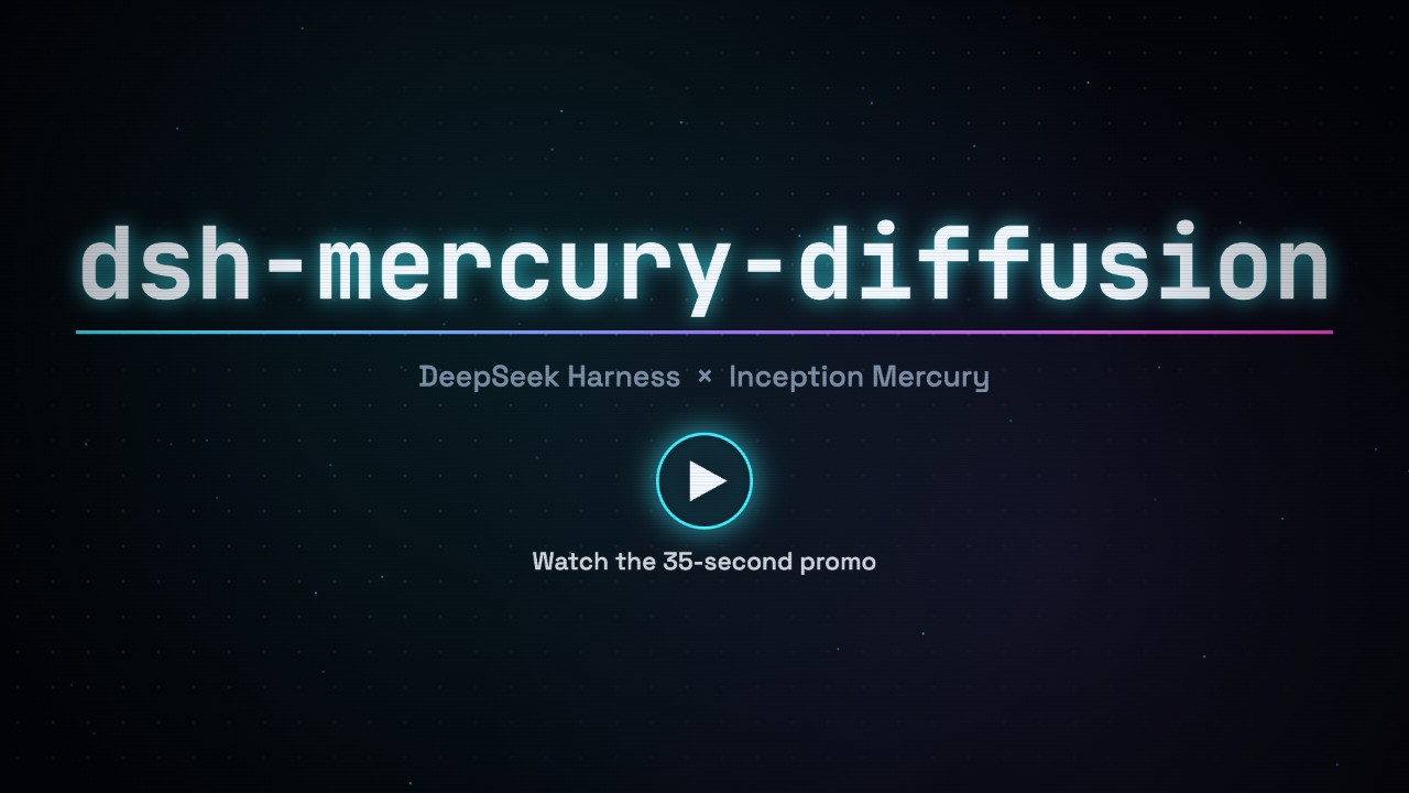 dsh-mercury-diffusion promo video on YouTube
