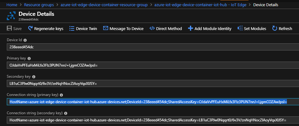 Azure Deployment Slot Connection String