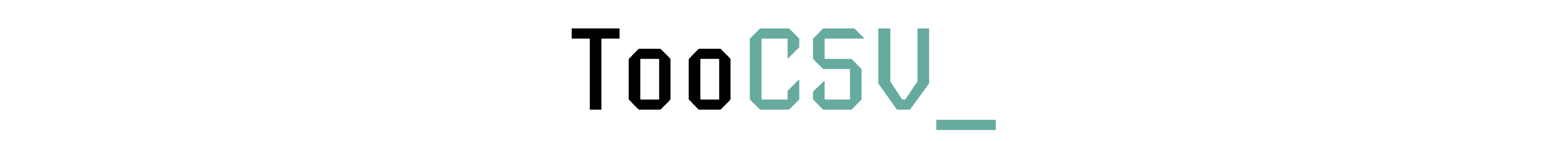 TooCsv Logo