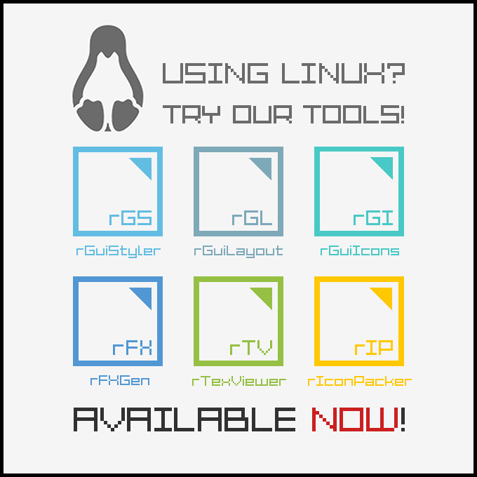 raylib technologies's tools Linux support