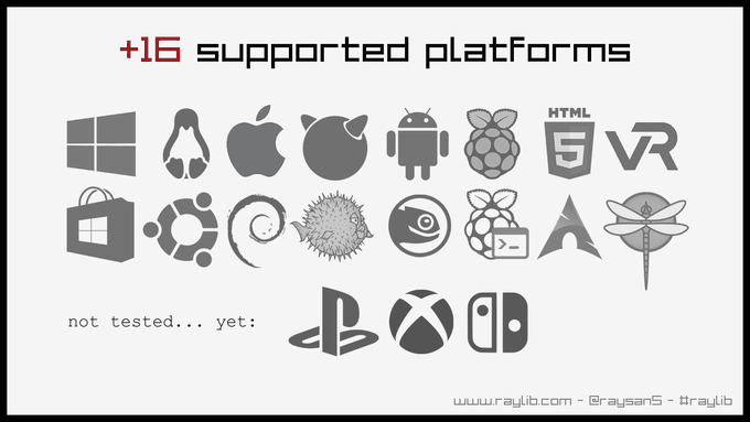 raylib platforms support #2