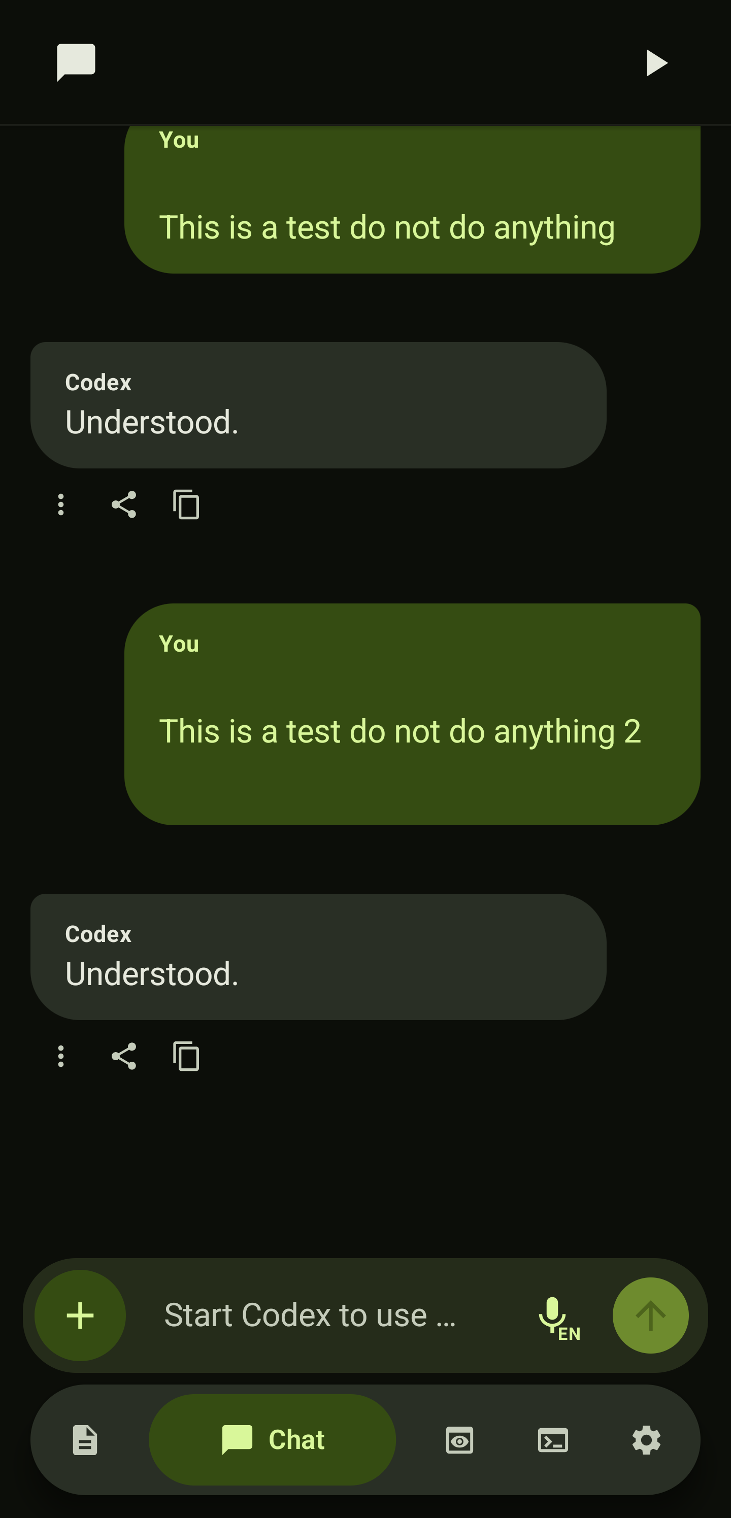 PokeCode Chat with demo prompts