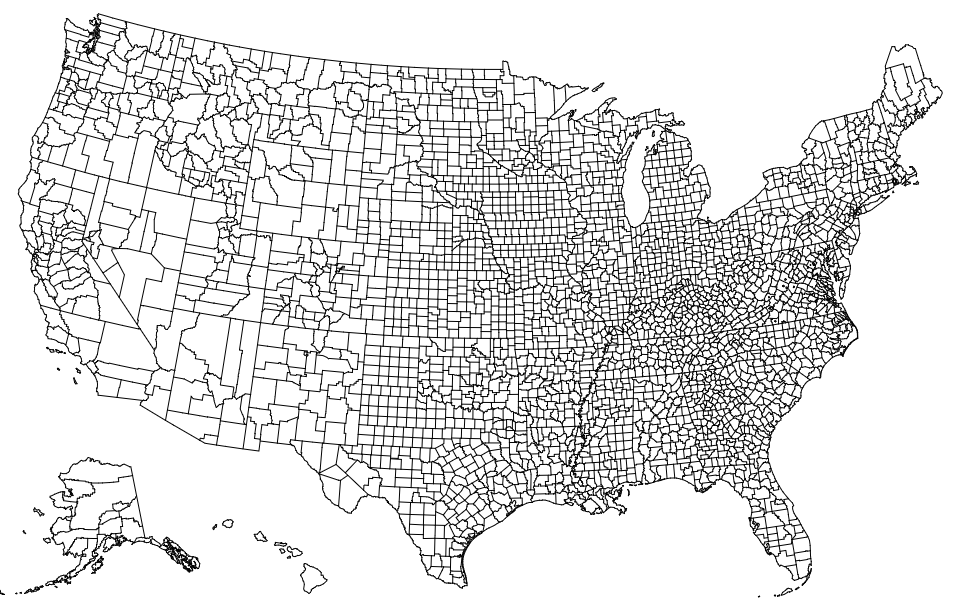 us county map shapefile Github Topojson Us Atlas Pre Built Topojson From The U S us county map shapefile