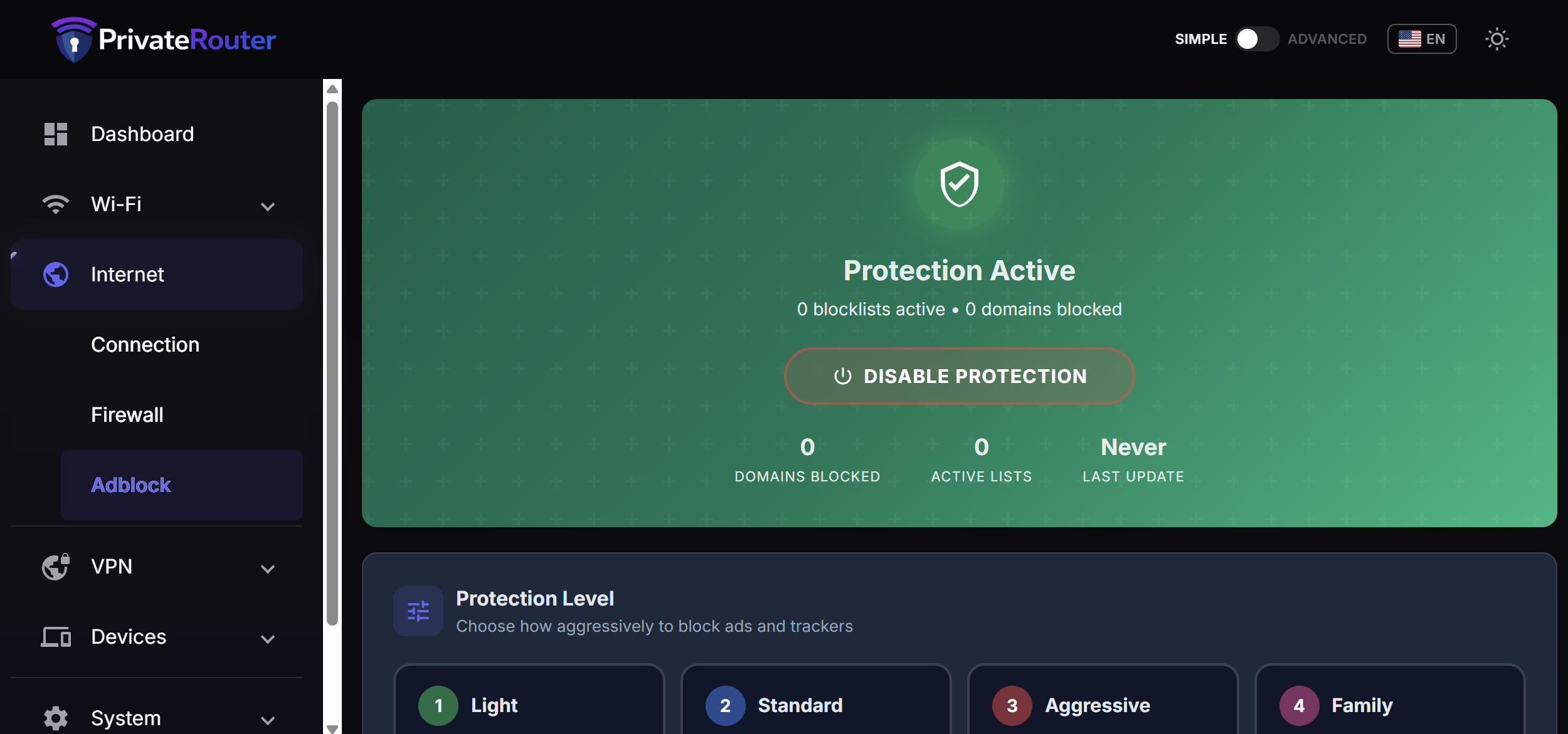 PrivateRouter LuCI Theme