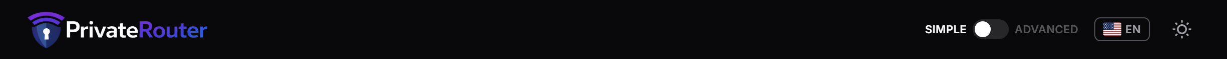 PrivateRouter LuCI Theme