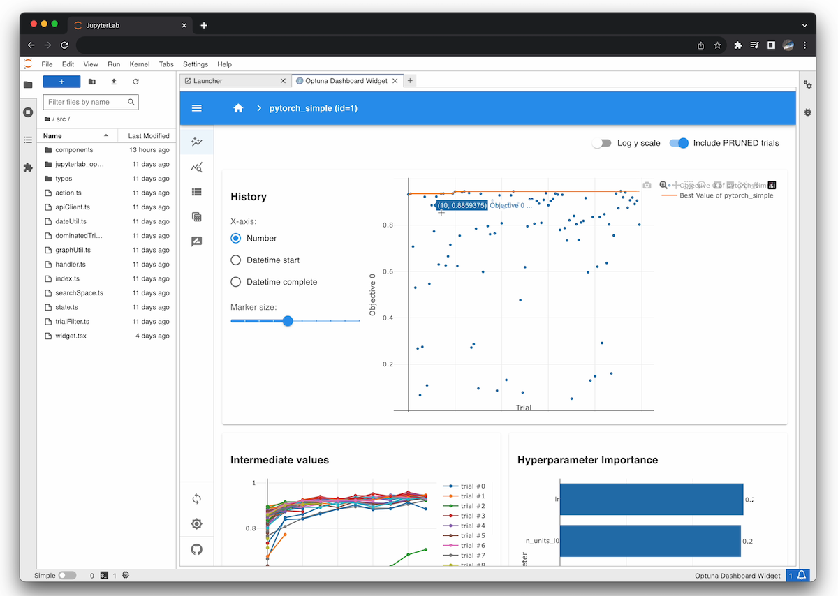 Jupyter Lab Extension