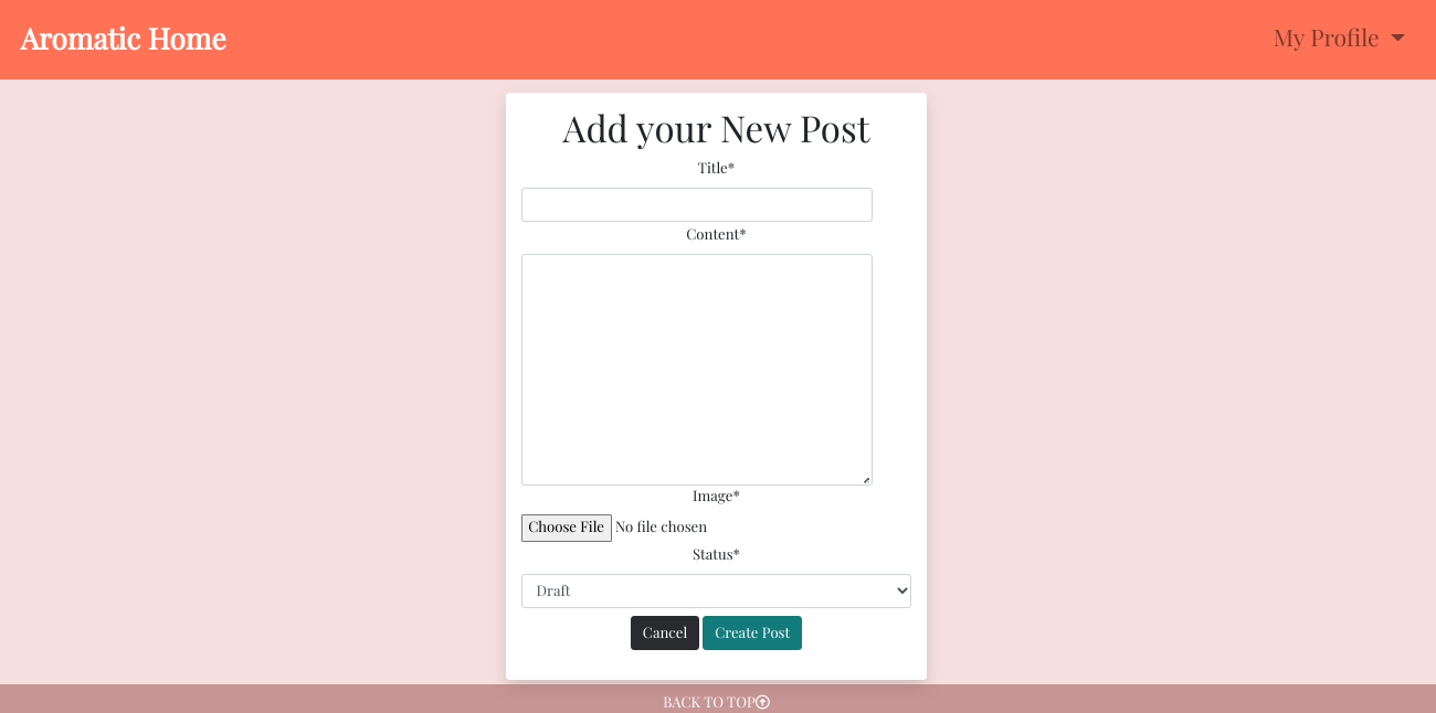 Add post Feature