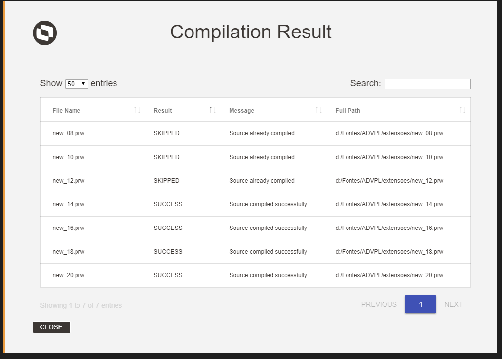 TableCompileResult