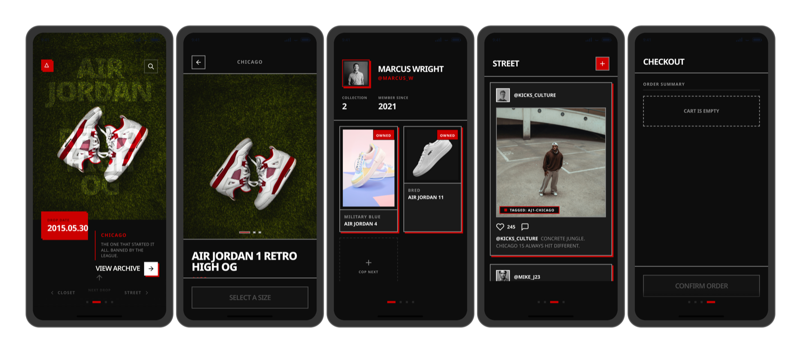 Feature section