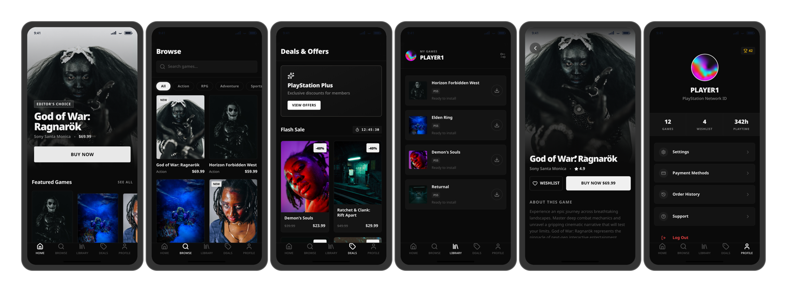 Feature section
