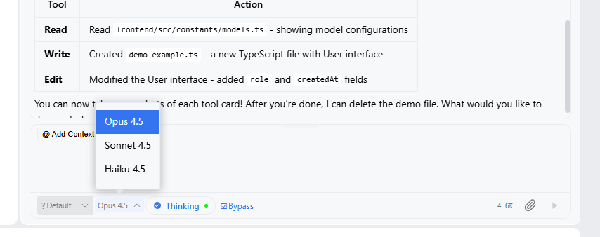 Model Selector