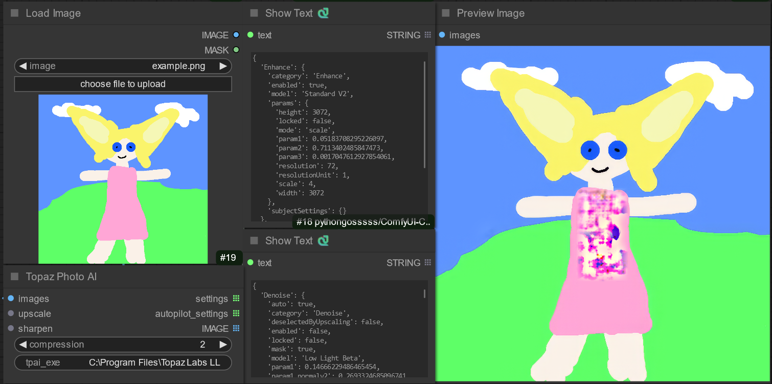 simple demo showing the auto-pilot settings