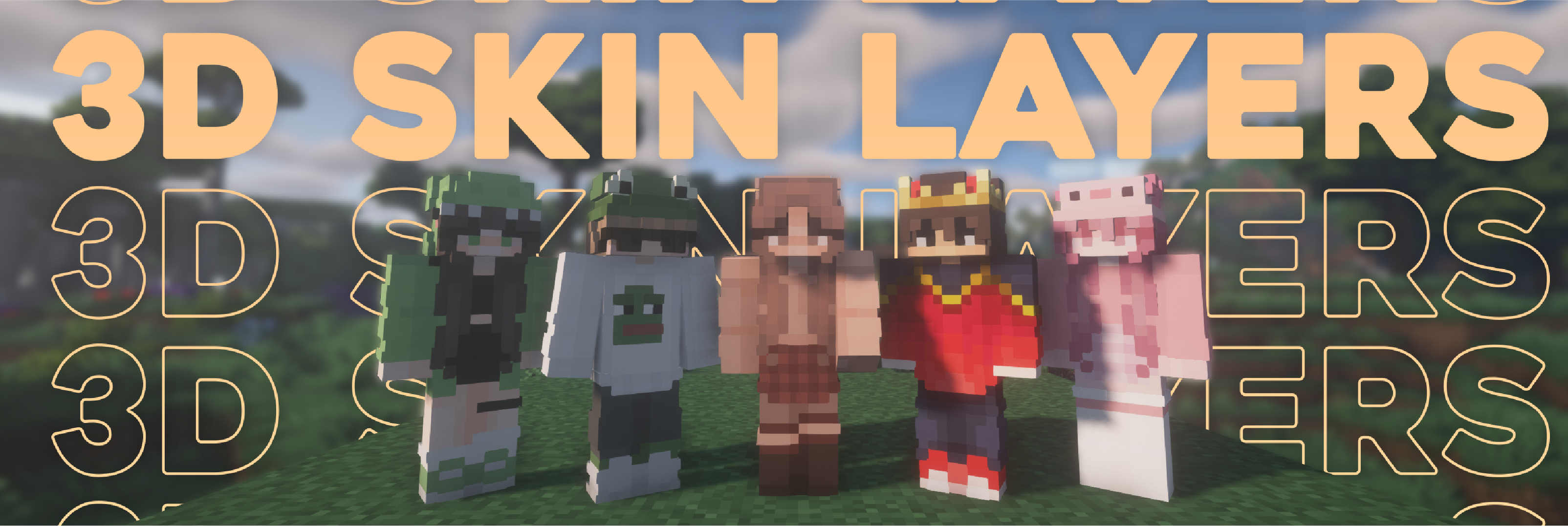 3D Skin Layers - Minecraft Mod