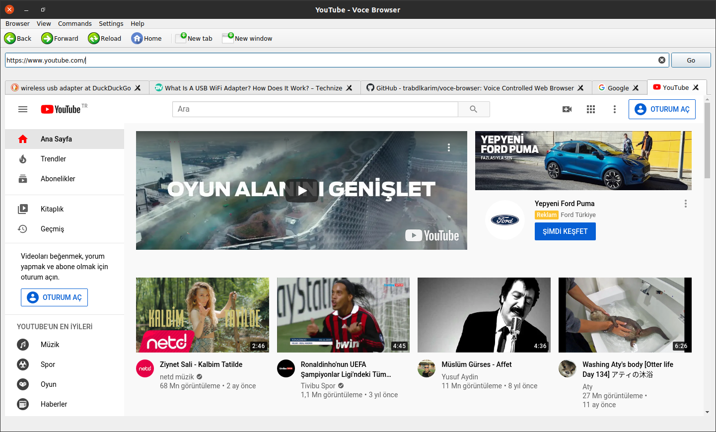 Voce Browser