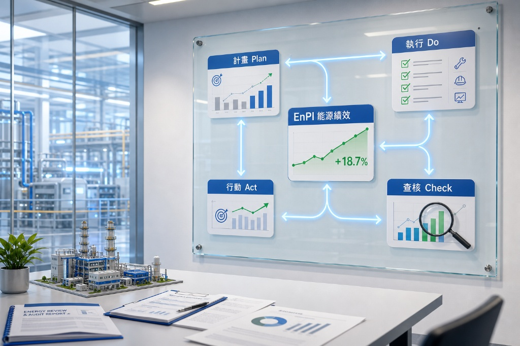 ISO 50001 與 EnPI 自訂能源績效指標
